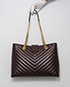 Monogram Tote, back view